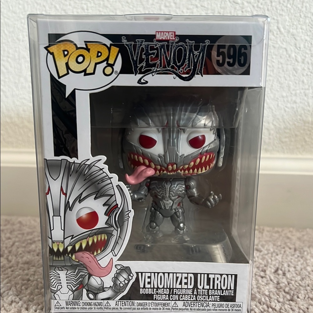 Funko Pop Venomized Ultron with Protector